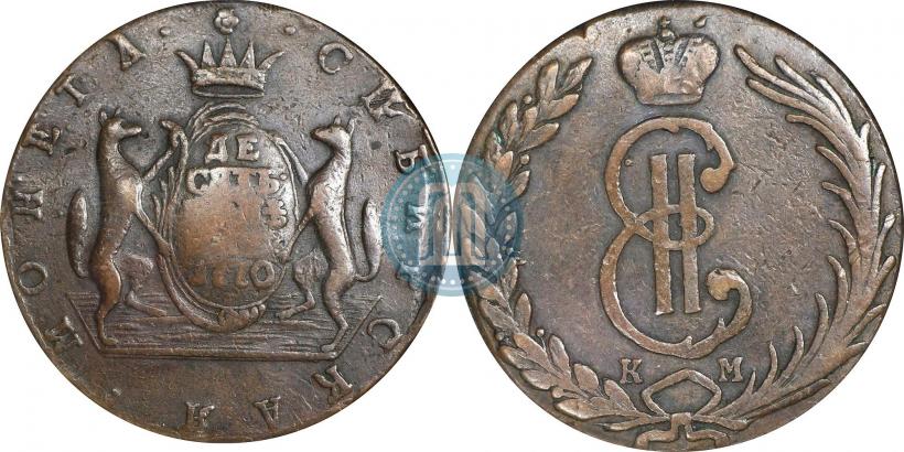 Picture 10 kopecks 1770 year КМ 