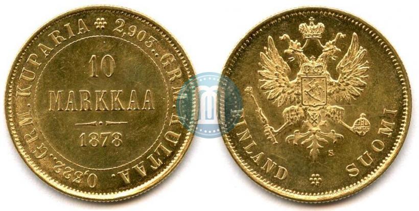Picture 10 markkaa 1878 year S 