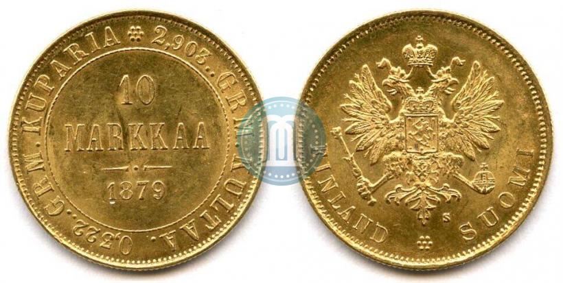 Picture 10 markkaa 1879 year S 