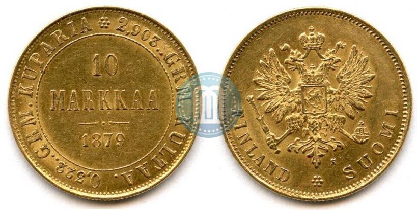 Picture 10 markkaa 1879 year S 