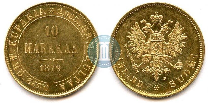 Picture 10 markkaa 1879 year S 
