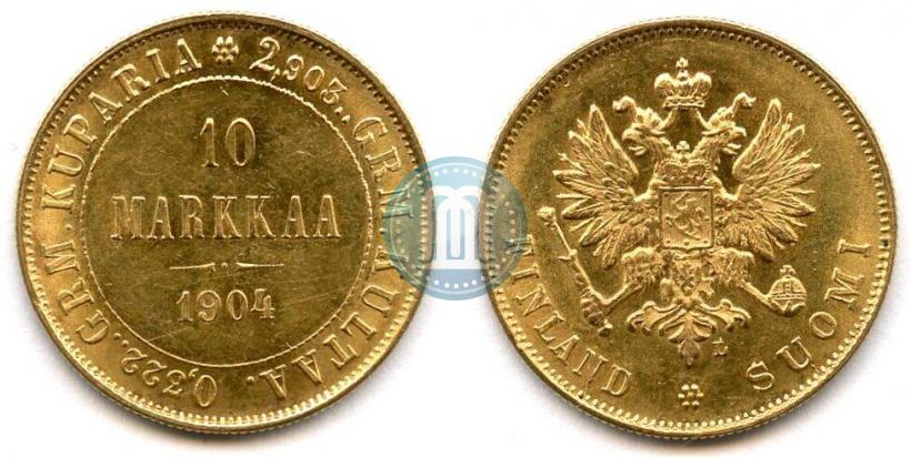 Picture 10 markkaa 1904 year L 