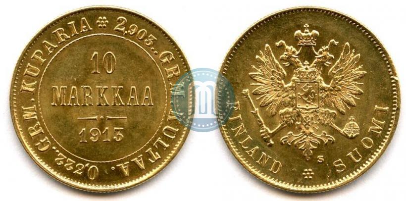 Picture 10 markkaa 1913 year S 