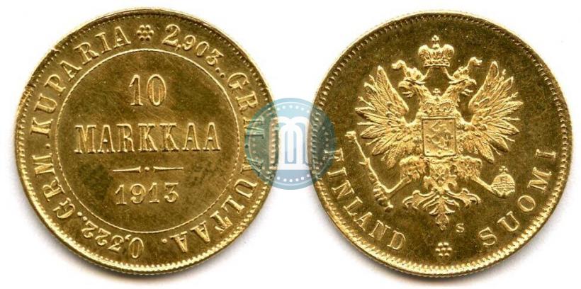 Picture 10 markkaa 1913 year S 