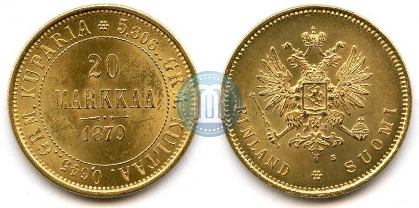 Фото 20 марок 1879 года S 