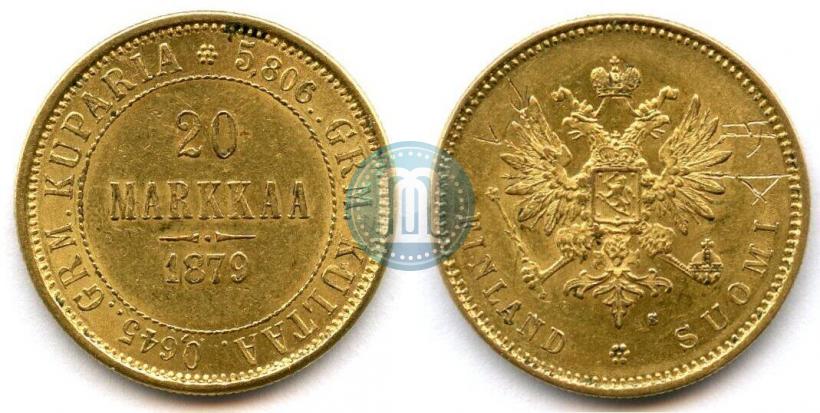Фото 20 марок 1879 года S 