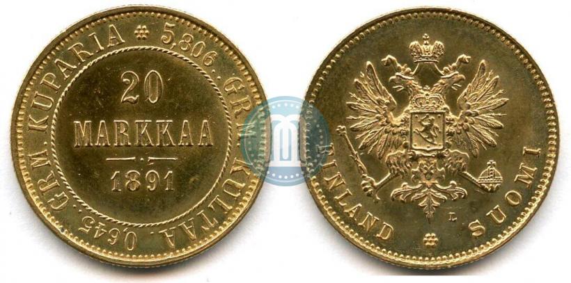 Фото 20 марок 1891 года L 