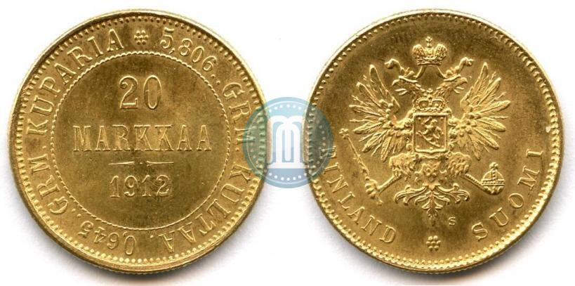 Picture 20 markkaa 1912 year S 