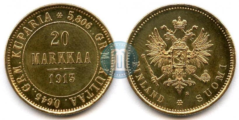 Picture 20 markkaa 1913 year S 