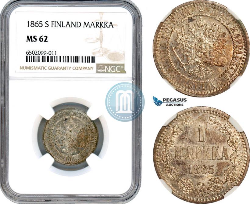 Фото 1 марка 1865 года S 