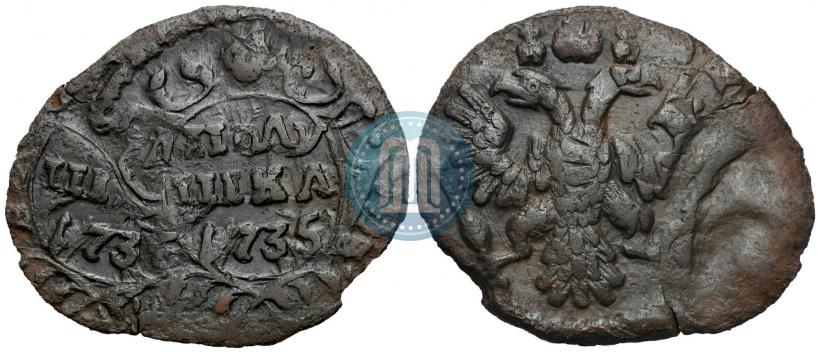 Picture Polushka 1735 year  