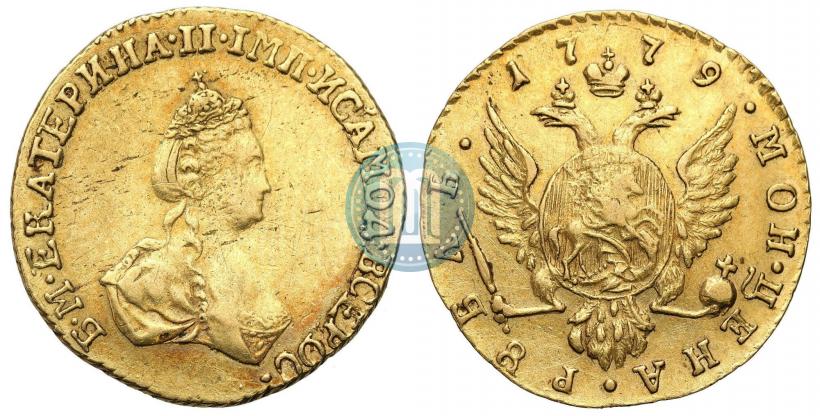 Picture 1 rouble 1779 year  