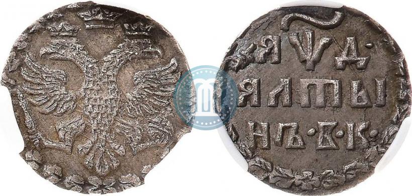 Фото Алтын 1704 года БК 