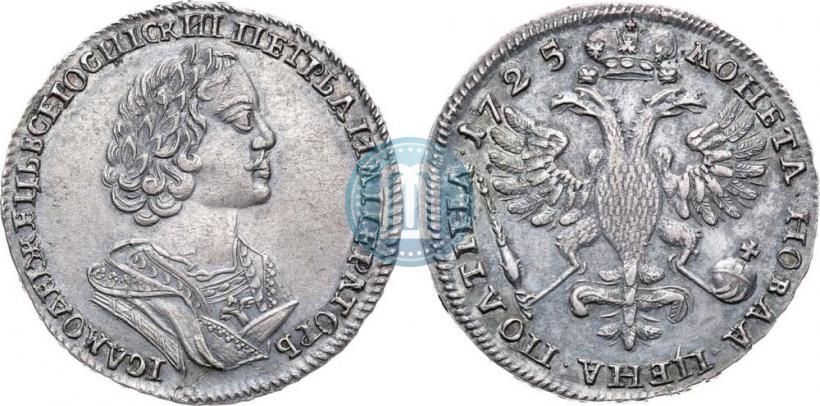 Picture Poltina 1725 year  "Portrait in ancient armour"