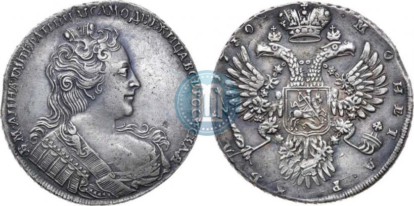 Picture 1 rouble 1730 year  
