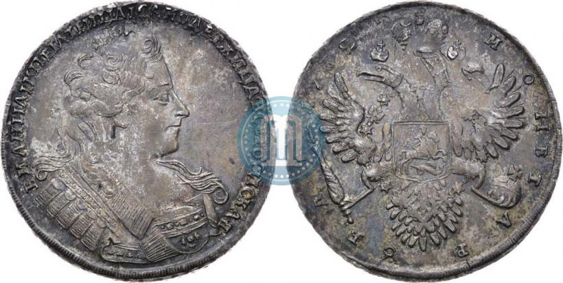 Picture 1 rouble 1732 year  