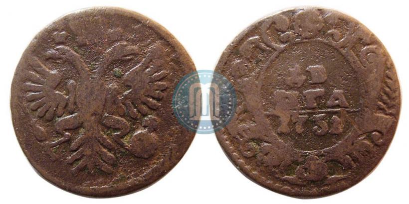 Фото Денга 1731 года  