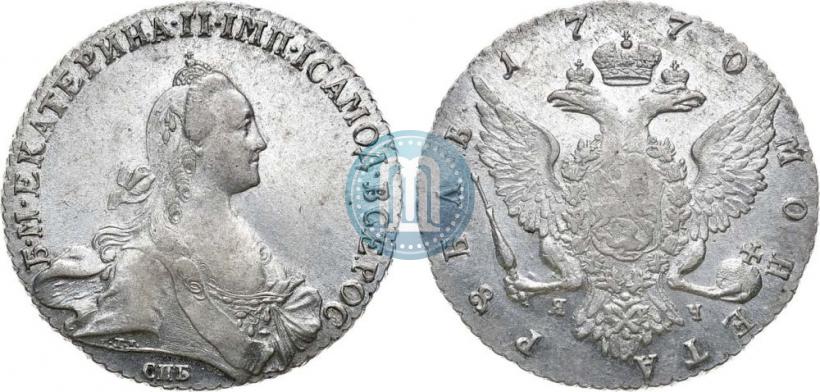 Picture 1 rouble 1770 year СПБ-ЯЧ 