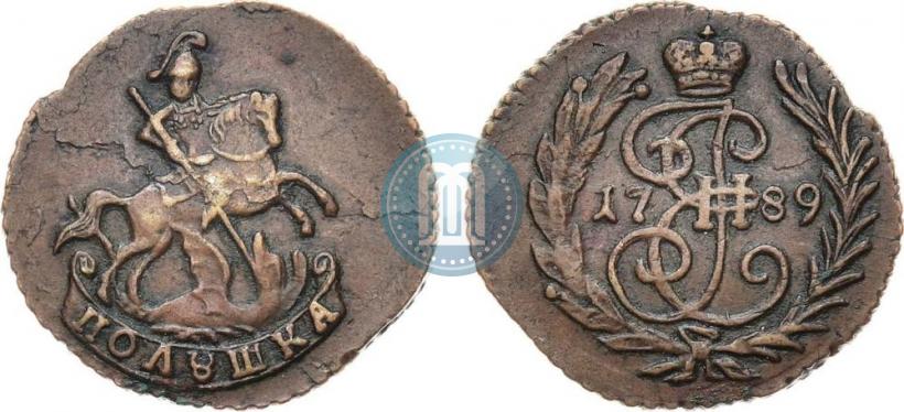 Picture Polushka 1789 year  