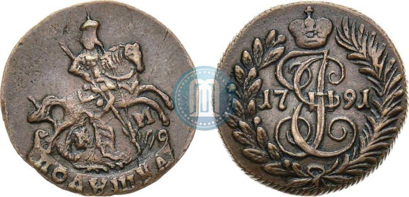 Picture Polushka 1791 year КМ 