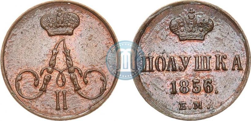 Picture Polushka 1856 year ЕМ 