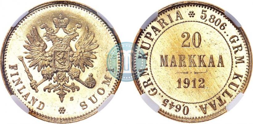 Picture 20 markkaa 1912 year S 