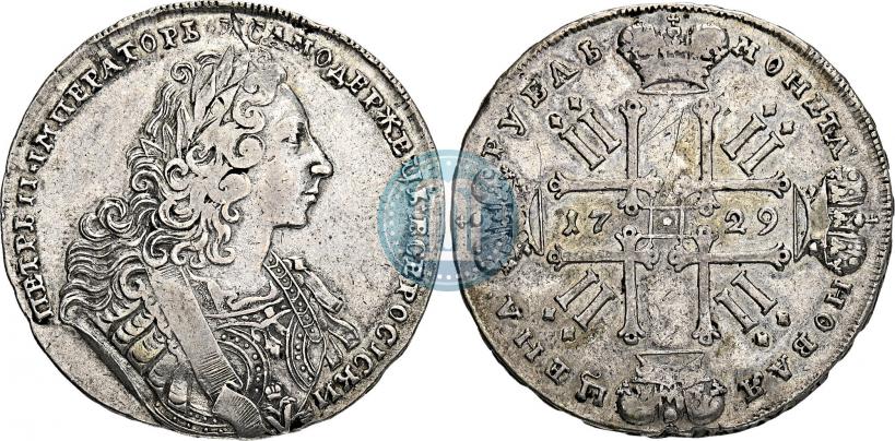 Picture 1 rouble 1729 year  "Type of 1729"