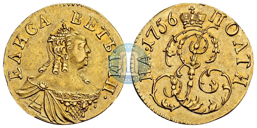 Picture Poltina 1756 year  