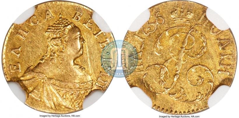 Picture Poltina 1756 year  