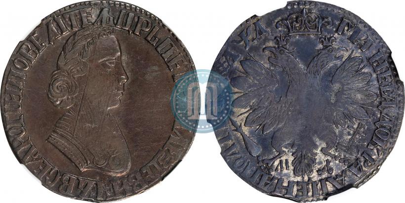 Picture Poltina 1704 year МД "Portrait by F. Alekseev"