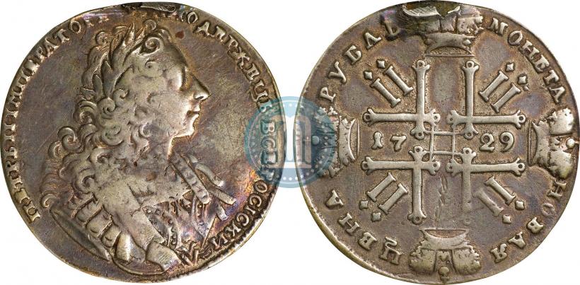 Picture 1 rouble 1729 year  "Type of 1729"