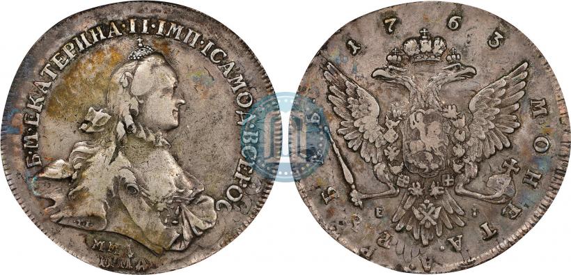 Picture 1 rouble 1763 year ММД-EI 