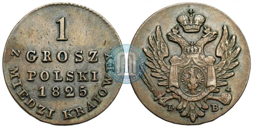 Фото 1 грош 1825 года IB 