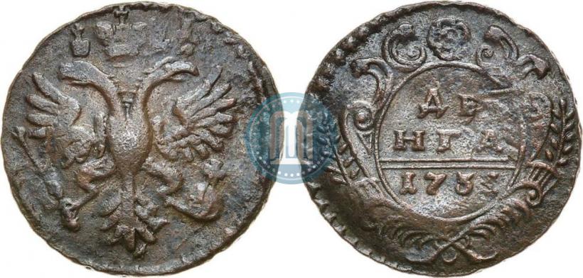 Фото Денга 1731 года  