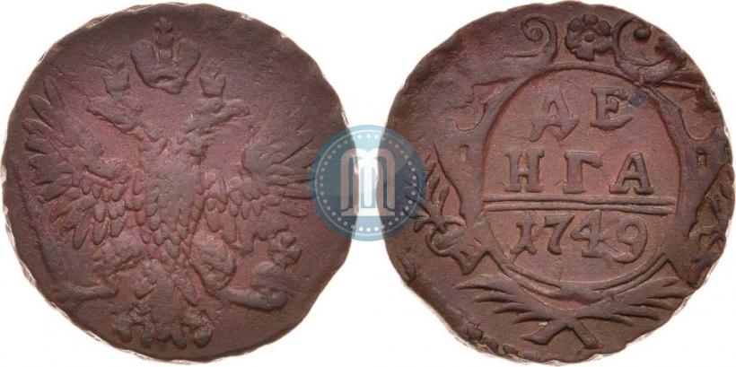 Фото Денга 1749 года  