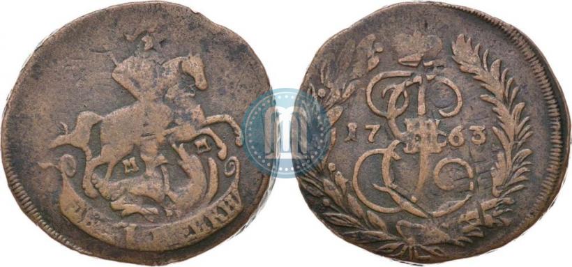 Picture 2 kopecks 1763 year ММ 