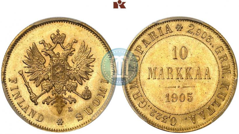 Фото 10 марок 1905 года L 