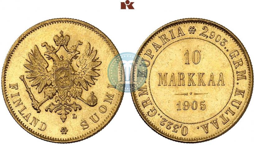 Фото 10 марок 1905 года L 