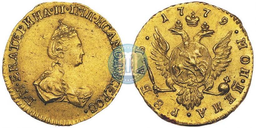 Фото 1 рубль 1779 года  