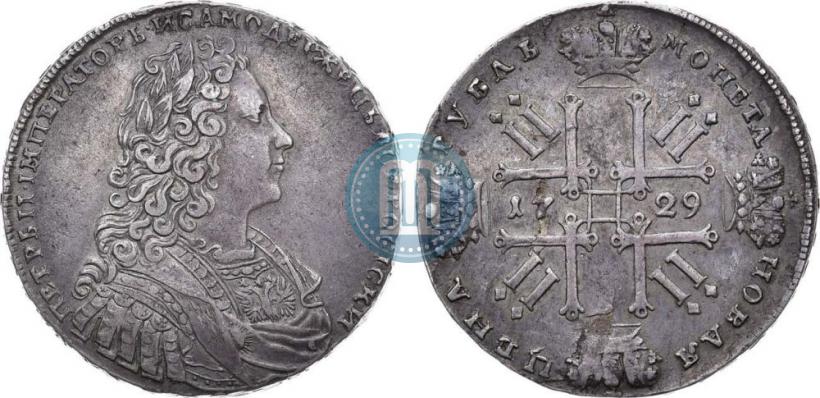 Picture 1 rouble 1729 year  "Type of 1728"