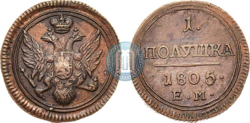 Picture Polushka 1805 year ЕМ 