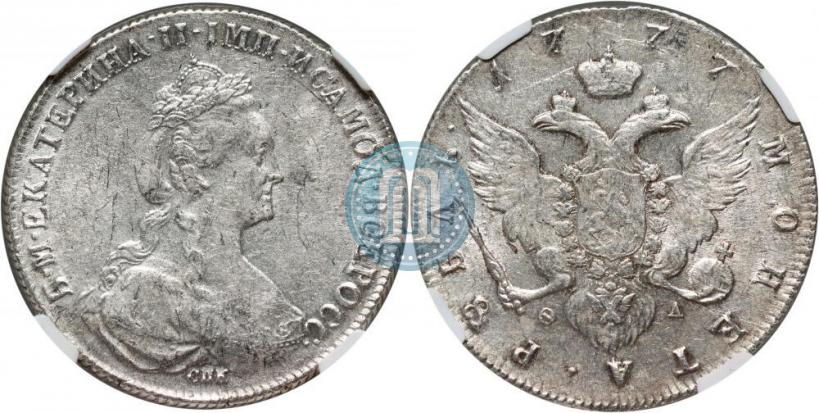 Picture 1 rouble 1777 year СПБ-ФЛ 