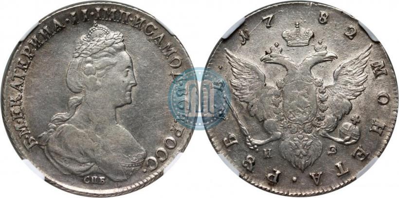 Picture 1 rouble 1782 year СПБ-ИЗ 