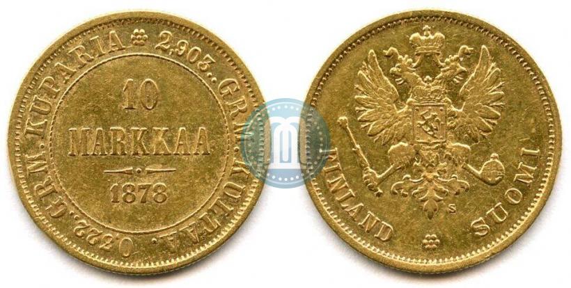 Picture 10 markkaa 1878 year S 