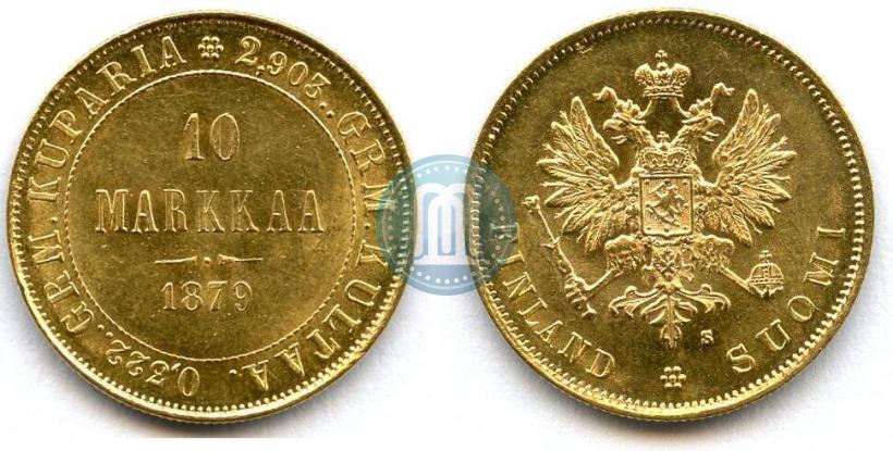 Picture 10 markkaa 1879 year S 