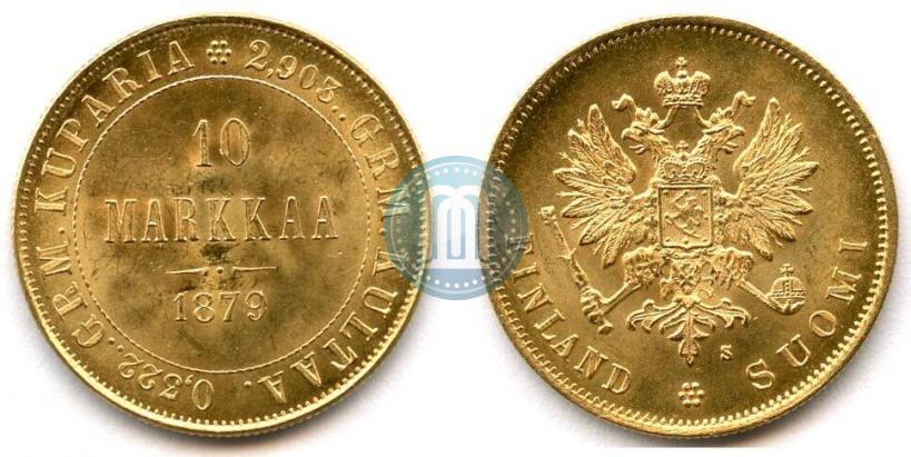 Picture 10 markkaa 1879 year S 