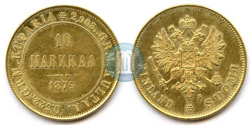Picture 10 markkaa 1879 year S 