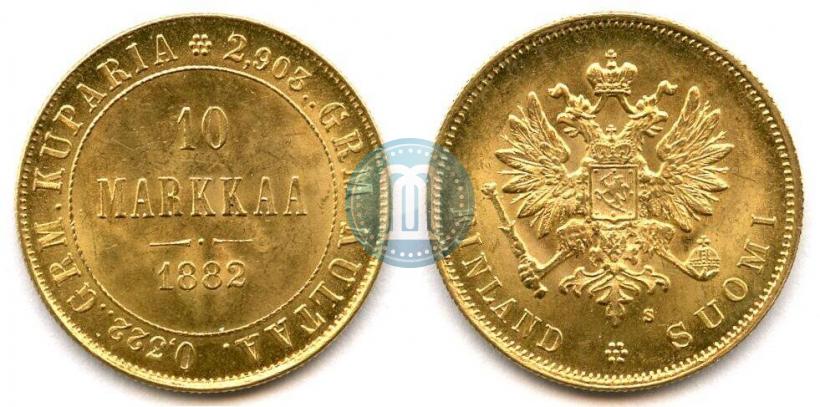 Picture 10 markkaa 1882 year S 
