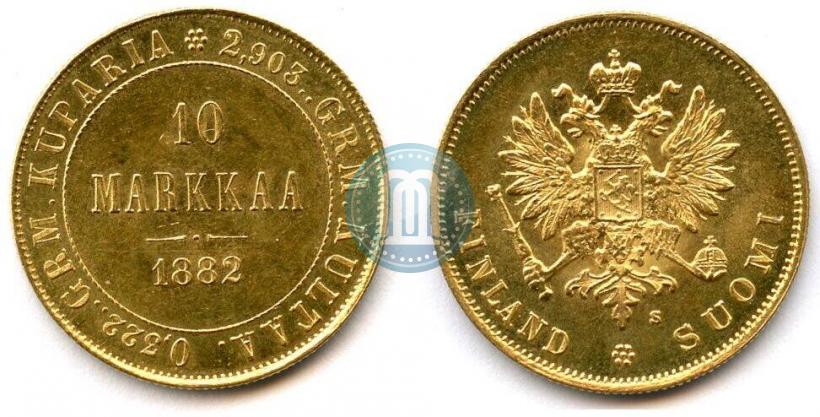 Фото 10 марок 1882 года S 