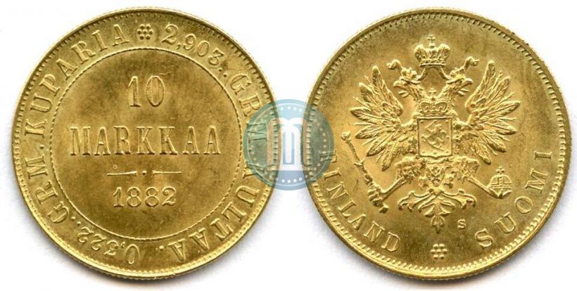Picture 10 markkaa 1882 year S 